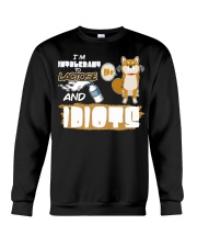 Shiba Inu Dog I'm Intolerant To Lactose Crewneck Sweatshirt tile
