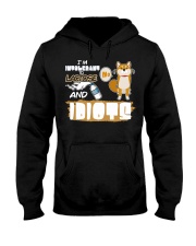 Shiba Inu Dog I'm Intolerant To Lactose Hooded Sweatshirt front