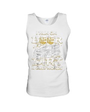 Beer I Run On Beer Dirt Track Racing Unisex Tank tile