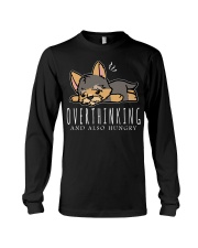 Terrier Dog Overthinking Long Sleeve Tee tile