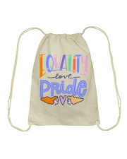 LGBT Equality Love Pride 1 Drawstring Bag tile