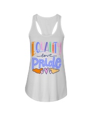 LGBT Equality Love Pride 1 Ladies Flowy Tank tile