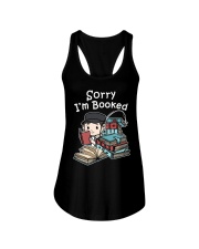 Book Sorry I'm Booked Fishing Ladies Flowy Tank tile