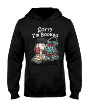 Book Sorry I'm Booked Fishing Hooded Sweatshirt front