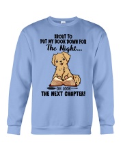 Golden Retriever Dog The Next Chapter Crewneck Sweatshirt tile