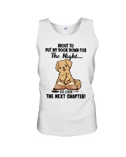 Golden Retriever Dog The Next Chapter Unisex Tank tile