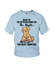 Golden Retriever Dog The Next Chapter Youth T-Shirt tile