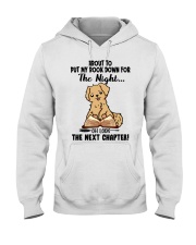 Golden Retriever Dog The Next Chapter Hooded Sweatshirt front