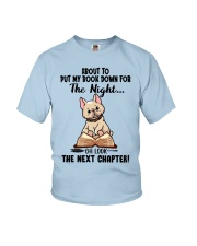Book Oh Look The Next Chapter Bulldog Youth T-Shirt tile