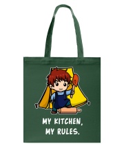 Camping My Kitchen My Rules Tote Bag tile