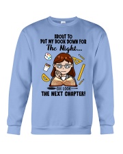 Book Oh Look The Next Chapter Teacher 2 Crewneck Sweatshirt tile