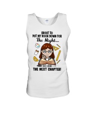 Book Oh Look The Next Chapter Teacher 2 Unisex Tank tile