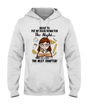 Book Oh Look The Next Chapter Teacher 2 Hooded Sweatshirt front