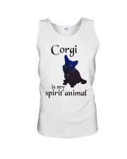 Corgi Dog Is My Spirit Animal Unisex Tank tile
