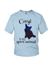 Corgi Dog Is My Spirit Animal Youth T-Shirt tile