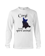 Corgi Dog Is My Spirit Animal Long Sleeve Tee tile