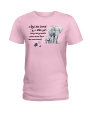 Elephants A Little Girl Very Very Much Elephant Ladies T-Shirt tile