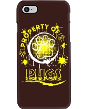 Pug Dog Property Of Pugs Phone Case tile