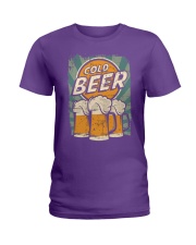 Beer Cold Beer Lager IPA Craft Beer Ladies T-Shirt tile