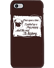 Pug Dog I Picked Up A Pug Puppy Phone Case tile