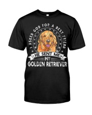 Golden Retriever He Sent Me My Golden Retriever Classic T-Shirt tile