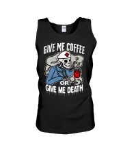 Coffee Give Me Coffee Or Give Me Death 14 Unisex Tank tile