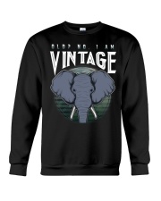 Elephants I Am Vintage Crewneck Sweatshirt tile