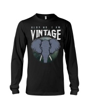 Elephants I Am Vintage Long Sleeve Tee tile