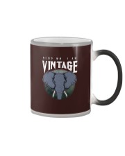 Elephants I Am Vintage Color Changing Mug tile