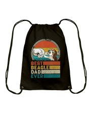Beagle Dog Best Beagle Dad Ever Drawstring Bag tile