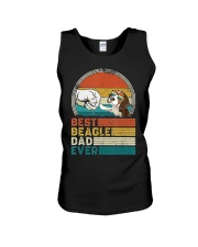 Beagle Dog Best Beagle Dad Ever Unisex Tank tile