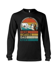 Beagle Dog Best Beagle Dad Ever Long Sleeve Tee tile