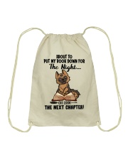 German Shepherd Dog The Next Chapter Drawstring Bag tile