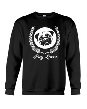 Pug Dog Love Crewneck Sweatshirt tile