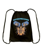 German Shepherd Dog Antidepression Drawstring Bag tile
