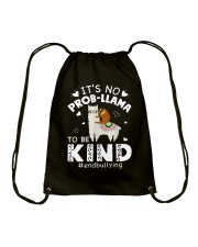 Llama Sloth Riding Llama Drawstring Bag tile