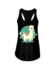 Llama 080520-9 Ladies Flowy Tank tile