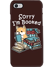Shiba Inu Dog Sorry I'm Booked Phone Case tile