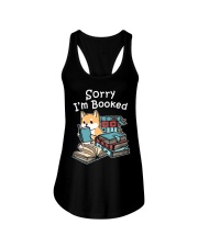 Shiba Inu Dog Sorry I'm Booked Ladies Flowy Tank tile