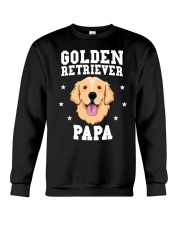 Golden Retriever Dog Golden Retriever Papa Crewneck Sweatshirt tile