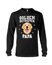Golden Retriever Dog Golden Retriever Papa Long Sleeve Tee tile