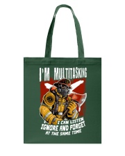 Firefighter I'm Multitasking Tote Bag tile