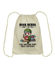 Book Nerds Don't Get Old Veteran Drawstring Bag tile