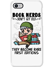 Book Nerds Don't Get Old Veteran Phone Case tile