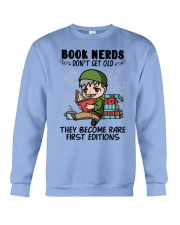 Book Nerds Don't Get Old Veteran Crewneck Sweatshirt tile