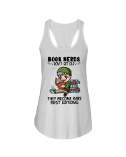 Book Nerds Don't Get Old Veteran Ladies Flowy Tank tile