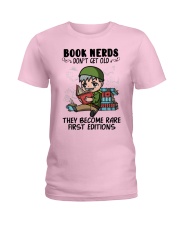 Book Nerds Don't Get Old Veteran Ladies T-Shirt tile