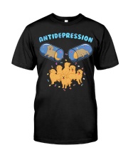 Golden Retriever Dog Antidepression Classic T-Shirt tile