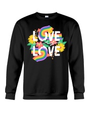 LGBT Love Is Love Crewneck Sweatshirt tile