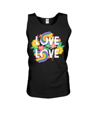 LGBT Love Is Love Unisex Tank tile